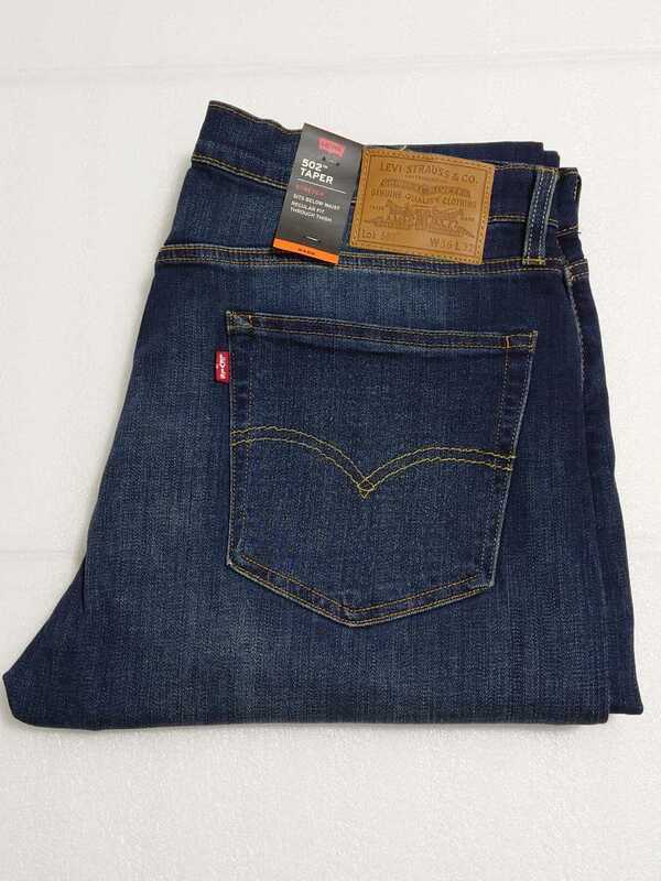 新品　リーバイス　Levi's　502　WARM　ワーム　ウォーム　暖パン　W36　L32　保温性　テーパー　ストレッチ　濃加工　ウォッシュ加工