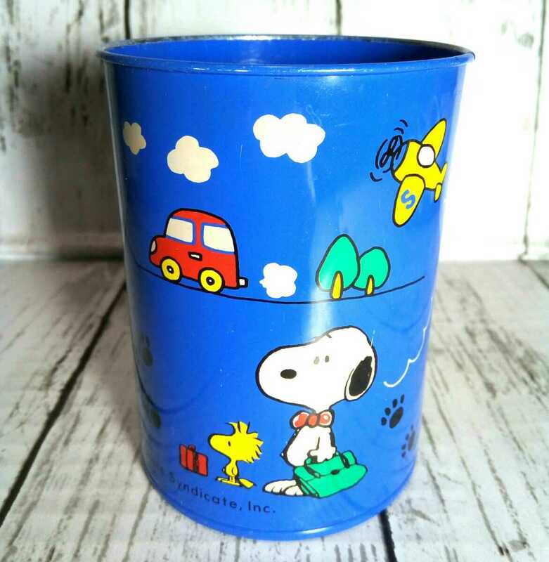 売り切り！！！☆防水対策発送☆80s～90s☆スヌーピー☆ウッドストック☆SNOOPY&WOODSTOCK☆ペン立て☆コレクターズ☆コレクション☆レトロ