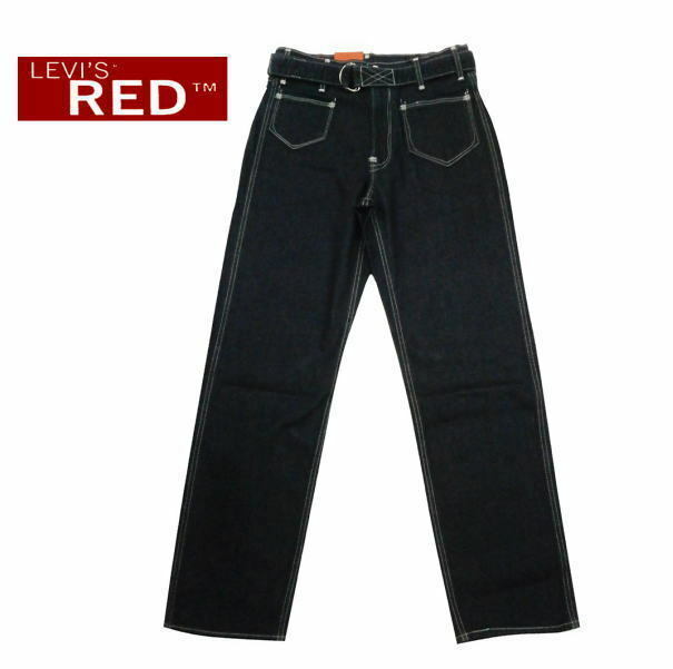 リーバイス レッド/Levi's RED(2021AW) A11210000 LR BELTED UTILITY PANT DIAMOND SEA デニムパンツ W34(実寸92？)新品