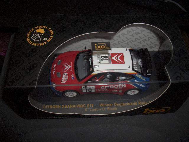 1/43 シトロエン クサラ WRC #18　ドイツ優勝 2003 S.Loeb-D.Elena セバスチャン・ローブ　CITROEN XSARA　
