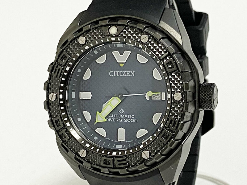 CITIZEN シチズン PROMASTER プロマスター MARINE マリーン AT メンズウォッチ 腕時計 ダイバー NB6005-05L 新品同様 2022年2月購入品
