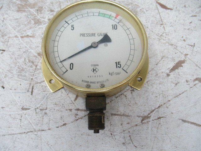 J1036 KUSABA 草場計器 PRESSURE GAUGE 圧力計