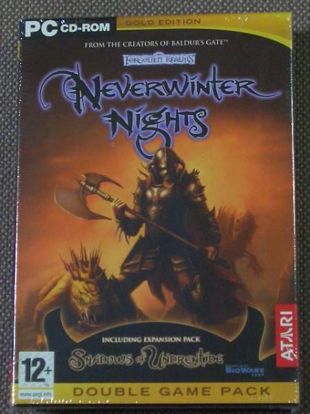 Neverwinter Nights Gold Edition (Bioware/Atari U.K.) PC CD-ROM