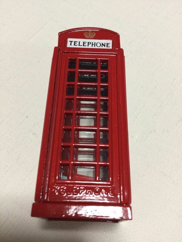 ロンドンの電話ボックス型鉛筆削り★長期保管・デッドストック・未使用品