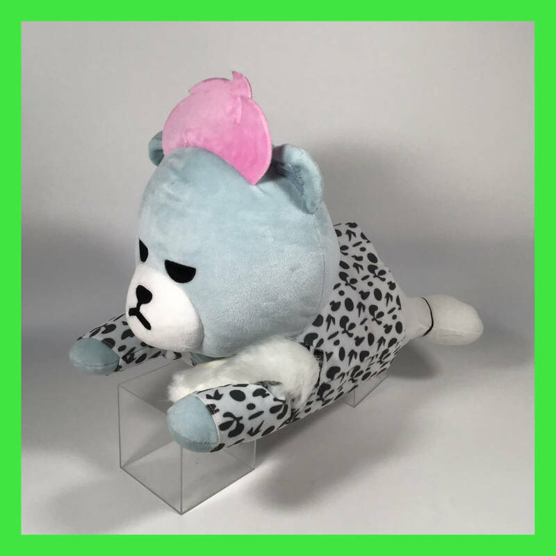 N-1548☆ KRUNK×BIGBANG　超BIG寝そべりぬいぐるみーTOPー　AMU-PRZ9246　フリュー　商品タグ付き　アミューズメント景品　くま　クマ