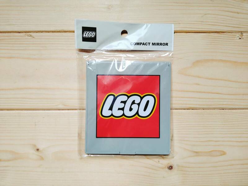 【新品 未開封】 LEGO（レゴ） ミラー　グレー 　 ※スクエアロゴ