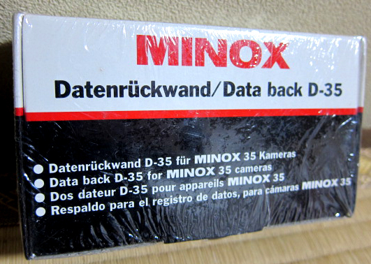 新品！希少！NINOX！Data back D-35