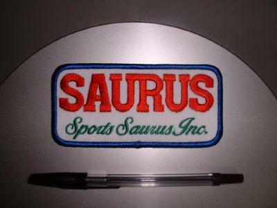 ザウルス/SAURUS！Sports Saurus inc/廃版/ワッペン/エンブレム ☆