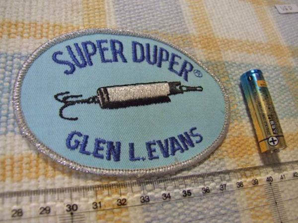 Glen L. Evans Inc！スーパーデューパーのワッペン・エンブレム