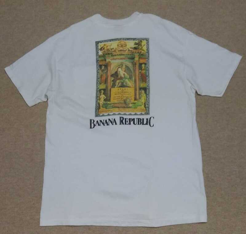 USA製　未着用　Banana Republic　バナナリパブリック　classicScreen T collection Tシャツ　80s JCREW ralphlauren Gramicci　FILSON 　