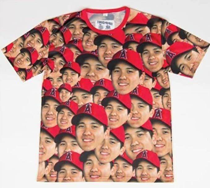 正規品　本物　非売品　大谷翔平　Tシャツ　XL ロサンジェルス エンジェルス Ohtani Los Angels 新品　未使用