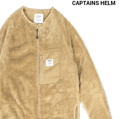 M 新品【CAPTAINS HELM / #N/C BOA FLEECE JACKET CH19-AW-J04 CAMEL キャプテンズヘルム ボア フリース ジャケット キャメル】