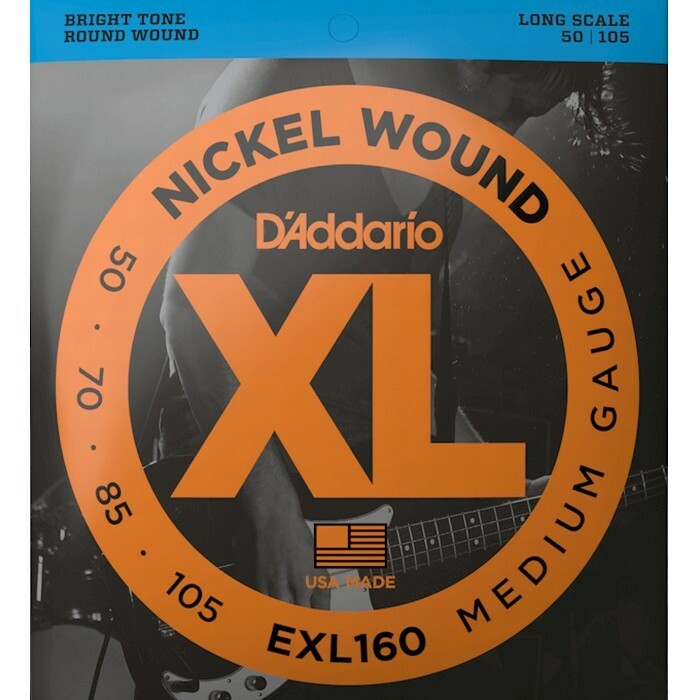 D'Addario EXL160 Nickel Wound 050-105 Long Scale ダダリオ ベース弦