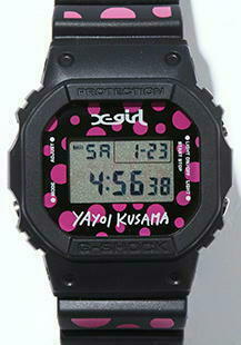 草間彌生 XGIRL　YAYOI KUSAMA G-SHOCK DW-5600　腕時計　X-GIRL