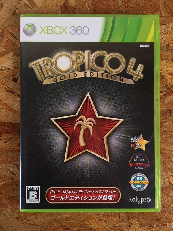 XBOX360 トロピコ4 ゴールド エディション TROPICO4 ゲーム ソフト