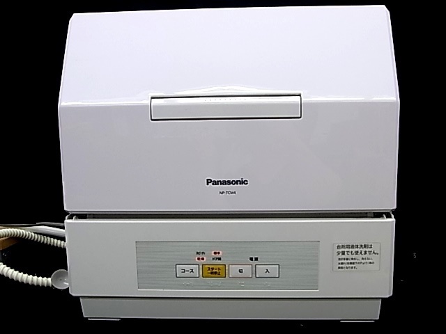 e6414　Panasonic　パナソニック　電気食器洗い乾燥機　NP-TCM4-W　通電確認済