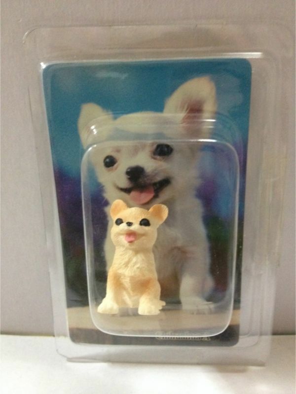カバヤ　kabaya　子犬物語 １０・チワワA　 犬　いぬフィギュア　ミニチュア　ドールハウスのペットにも　置き物　飾り物　