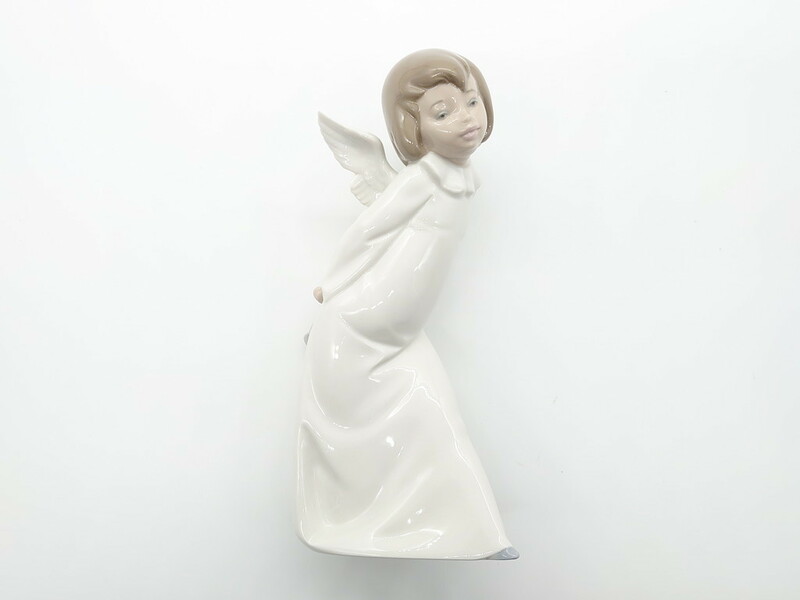R-060616　リヤドロ　LLADRO　天使　フィギュリン(陶器人形、エンジェル、箱なし)(R-060616)