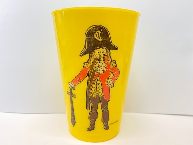 70's マクドナルド キャプテン クローク プラカップ ロング / McDonald's CAPTAIN CROOK Cup long / (C-1) 管理V6