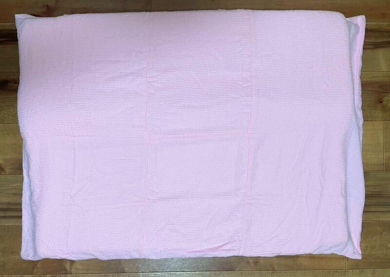 手作り トゥルースリーパー セブンスピロー用 枕カバー(シングル)ピンク　日本製　綿