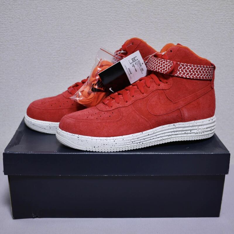 2013 Dead Stock NIKE LUNAR FORCE 1 HI UNDFTD SP US12 30cm ナイキ ルナ フォース ハイ UNDEFEATED アンディフィーテッド AIR 652806-660
