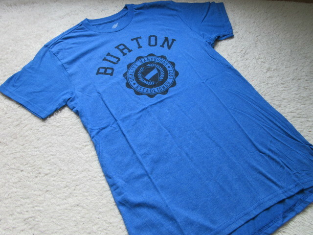 未使用新品　バートン　Tシャツ　青L　BURTON