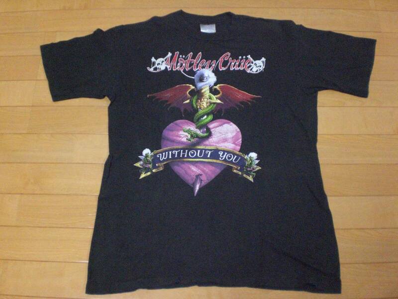 当時物 ビンテージ 90's MOTLEY CRUE モトリークルー Tシャツ GUNS N ROSES MEGADETH BEASTIE BOYS AC/DC KISS SLAYER METALLICA NIRVANA