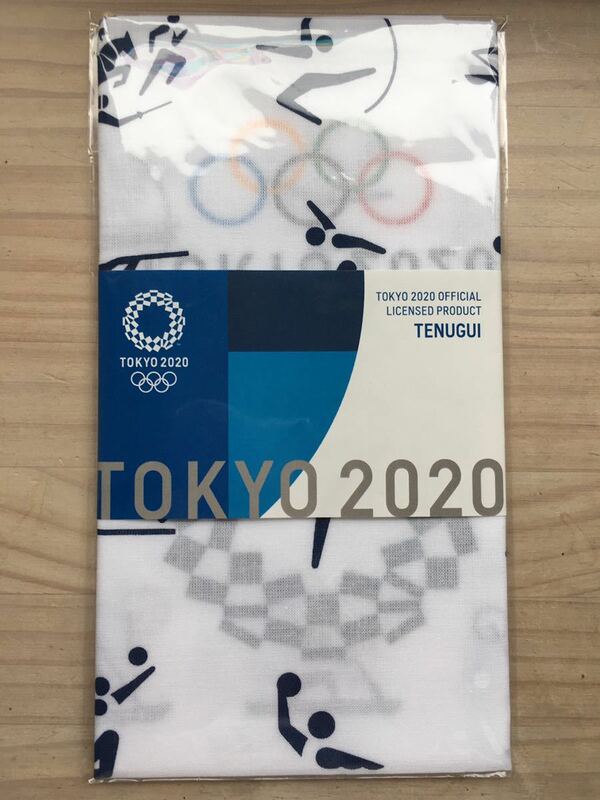 TOKYO2020 東京オリンピック 手ぬぐい【ピストグラム】オフィシャルグッズ olympicく