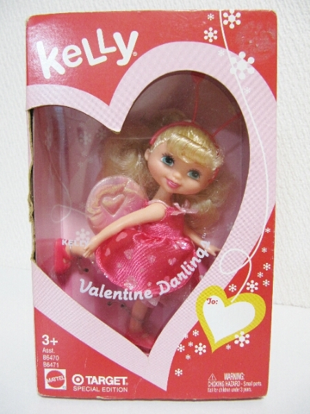 MATTEL Barbie Kelly TARGET限定 バービー 妹 ケリー 人形 マテル 未開封 企業物 限定 ドール 