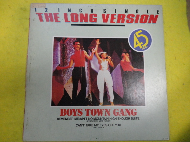 Boys Town Gang - Remember Me / Ain't No Mountain High Enough ダンサブル DISCO 12 SPECIAL MIX 視聴