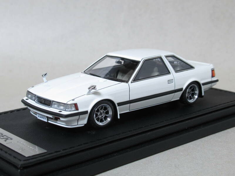 1/43 トヨタ ソアラ 2800GT Z10 ホワイト 1391