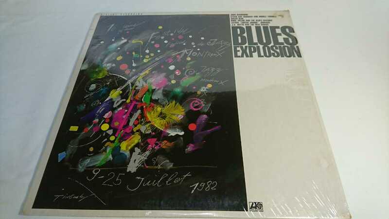  BLUES EXPLOSION LP RECORD ATLANTIC USA 輸入盤 LPレコード JOHN HAMMOND STEVIE RAY VAUGHAN SUGAR BLUE LUTHER GUITER JUNIOR etc.