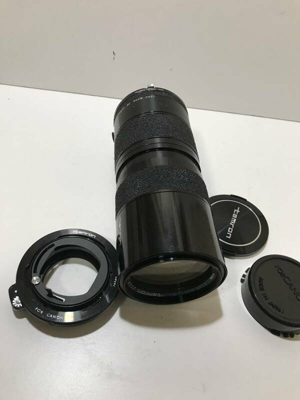 TAMRON FD マウントアダプター　　オマケレンズ　ZOOM マクロ　85−210mm f4・5