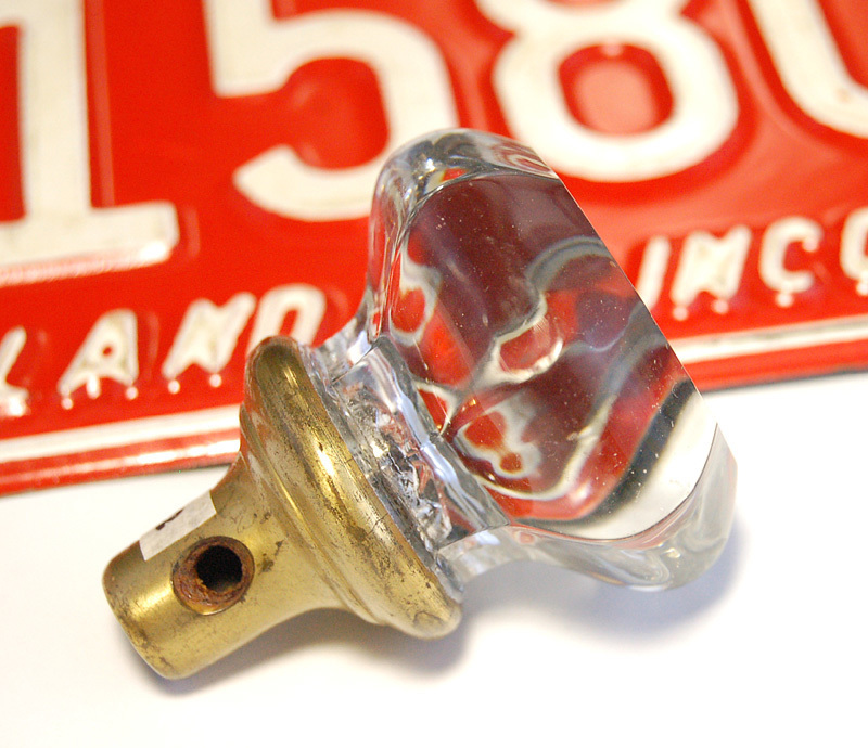 cm18002　アンティーク　シフトノブ　ガラス製　カスタムパーツ　ビンテージ/ヴィンテージ　ハンド　ボバー　チョッパー　ホットロッド