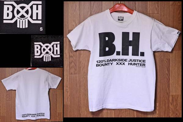 【モード】 BOUNTY HUNTER BxH バウンティーハンター 120％DARKSIDE JUSTICE Tシャツ Sサイズ