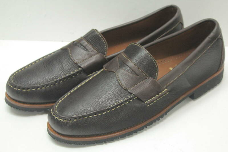 アレンエドモンズ　ペニーローファー革靴◆29.5cm◆11.5D◆デッドストック◆Waukesha◆Allen Edmonds◆レザーシューズ◆USA購入