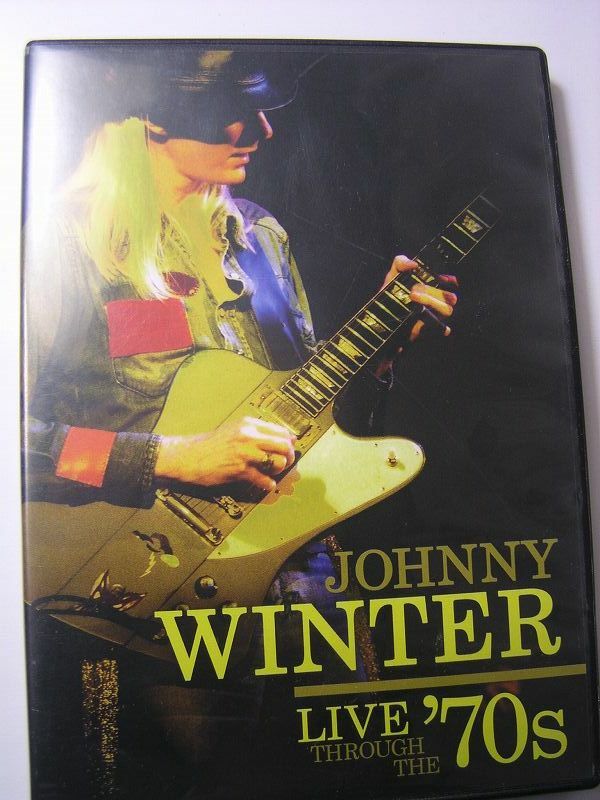  ★名演！　Johnny Winter/ジョニー・ウィンター Live Through The '70s DVD中古品・２点以上落札で送料無料・お買い得！