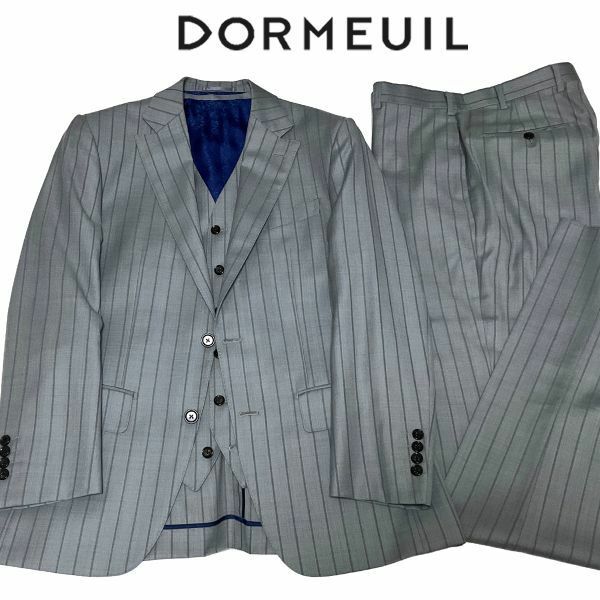 ☆☆ 新品/春夏 DORMEUIL IDENTITY ドーメル スリーピーススーツ AMADEUS オンワード樫山 セミオーダー サンプル品