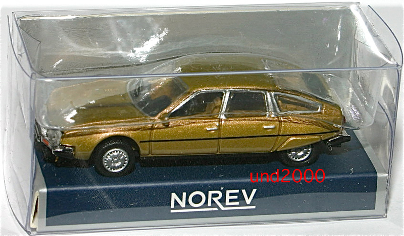 ノレブ 1/87 1977 シトロエン CX 2400 GTI Citroen メタリック ベージュ Norev HO
