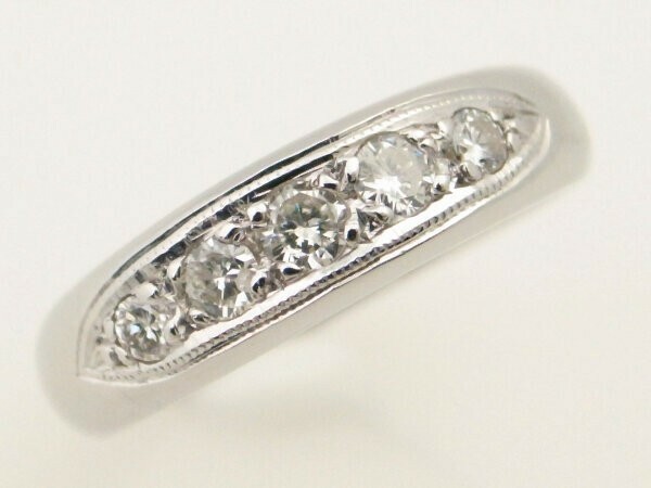 ミキモト ダイヤモンドリング Pt950（プラチナ 白金）指輪 11号 質屋出品