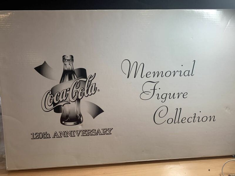 Coca-cola コカコーラ120周年記念　メモリアルフィギュアボックスコレクション　未使用　#2202-i20
