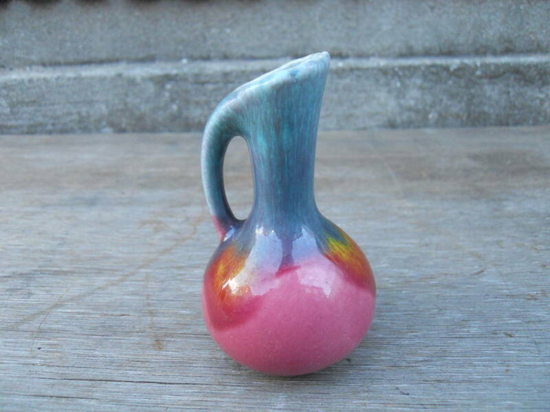 M8307 陶器製 花瓶 一輪挿し 横6cm 奥6cm 高11cm ゆうパック60 (0402) 