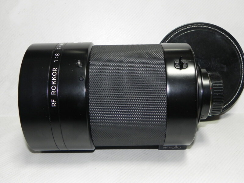 Minolta RF ROKKOR 80cm/f 8 レンズ(中古品)