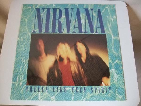 1991 NIRVANA / SMELLS LIKE TEEN SPIRIT/EVEN IN HIS YOUTH UK盤　12inch シングル Tour Dates 当時物　未開封、未使用品