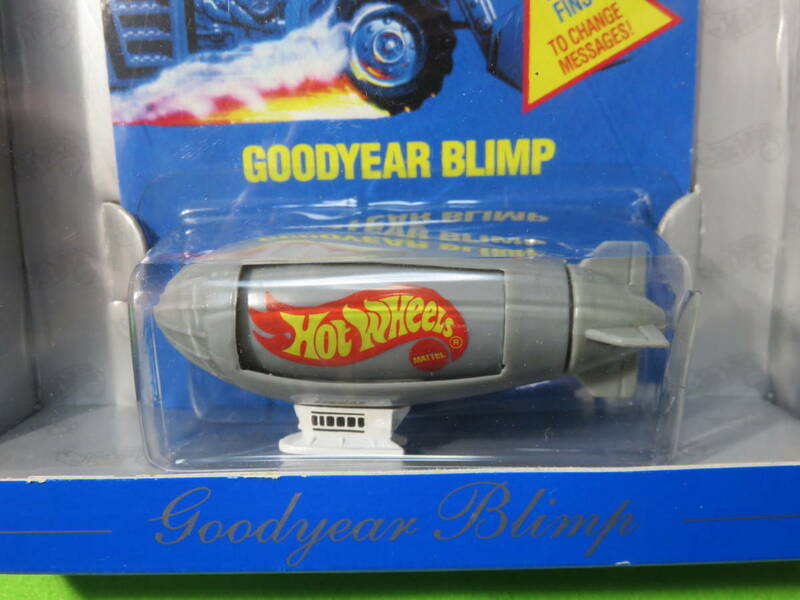 【1992 GOODYEAR BLIMP】グッドイヤーブリンプ 飛行船　Hot WHeeLs　ホットウィール　ミニカー　未開封