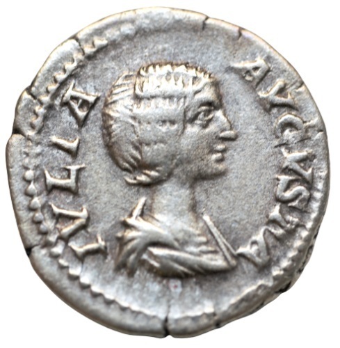 ローマ帝国　ユリア・ドムナ 193-211年 銀貨デナリウス @148