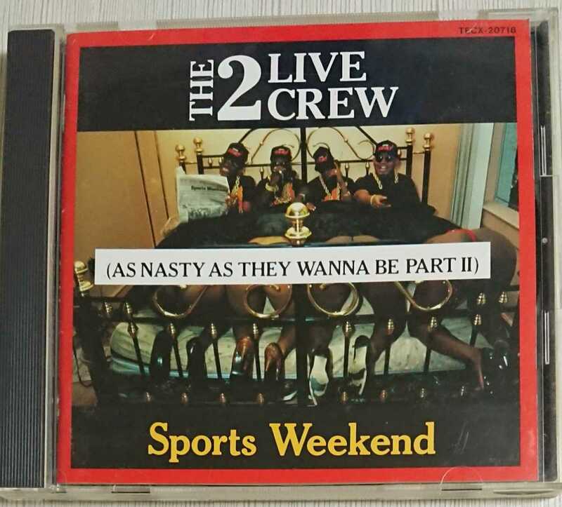 送料無料！中古CD帯欠 THE 2 LIVE CREW / Sports Weekend (AS NASTY AS THEY WANNA BE PART Ⅱ) 検:miami BASS 