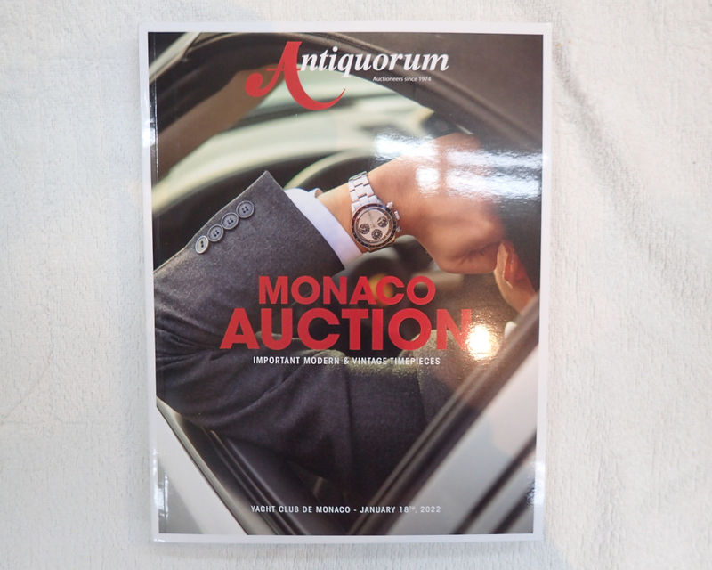 Antiquorum　アンティコルム 　MONACO AUCTION　2022年1月18日　腕時計　ロレックス　デイトナ オメガ シーマスター　オークションカタログ