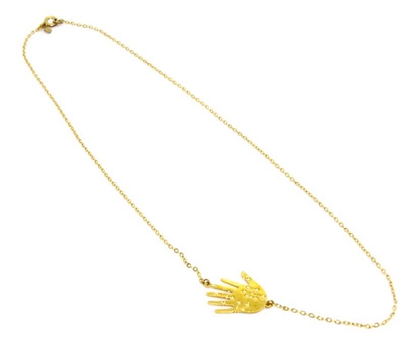 498 新品【 ALPHABETA アルフェベタ】正規販売 フランス製 ゴールド ネックレス N5196189-4600