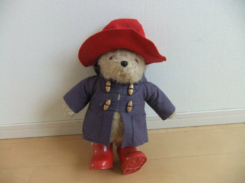 MADE IN BRITAIN PADDINGTON BEAR 1980 英国製 パディントンベア ダッフルコート フェルト ぬいぐるみ